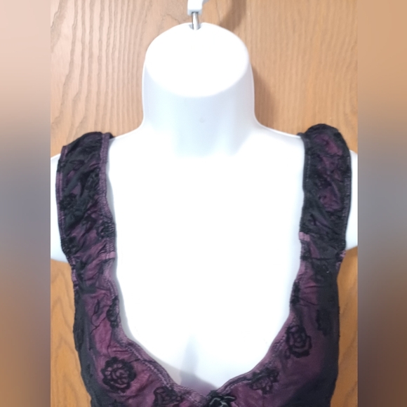 New coolane floral print mesh cropped tank top - Picture 8 of 13